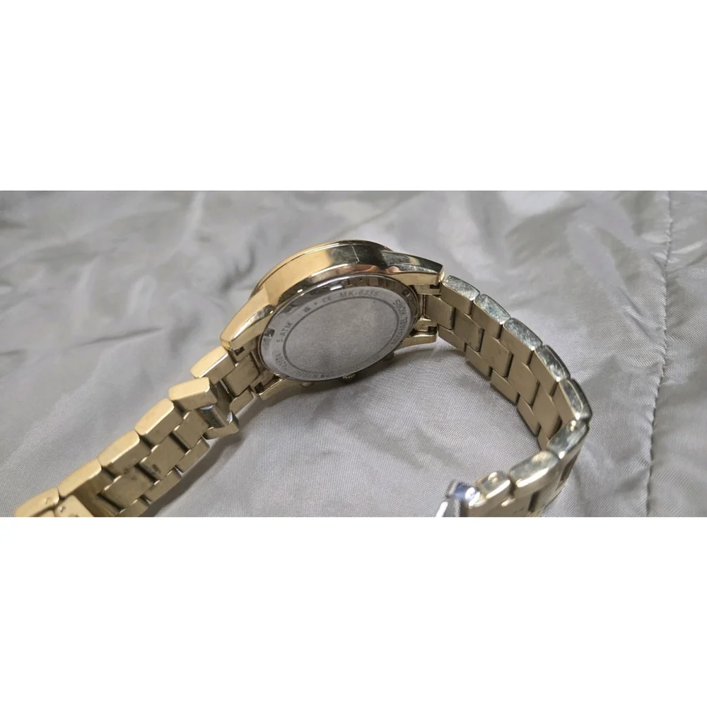 Michael Kors Ritz Chronograph Women's Watch MK6356‎ Gold Dial - Picture 4 of 4